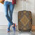 Madiba Nelson Mandela Luggage Cover Indonesia Batik Earthy Brown - Wonder Print Shop