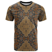 Madiba Nelson Mandela T Shirt Indonesia Batik Earthy Brown - Wonder Print Shop