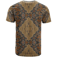 Madiba Nelson Mandela T Shirt Indonesia Batik Earthy Brown - Wonder Print Shop