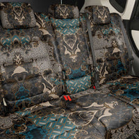 Madiba Nelson Mandela Back Car Seat Cover Indonesia Batik Black - Wonder Print Shop