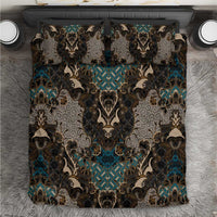 Madiba Nelson Mandela Bedding Set Indonesia Batik Black - Wonder Print Shop