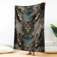 Madiba Nelson Mandela Blanket Indonesia Batik Black - Wonder Print Shop