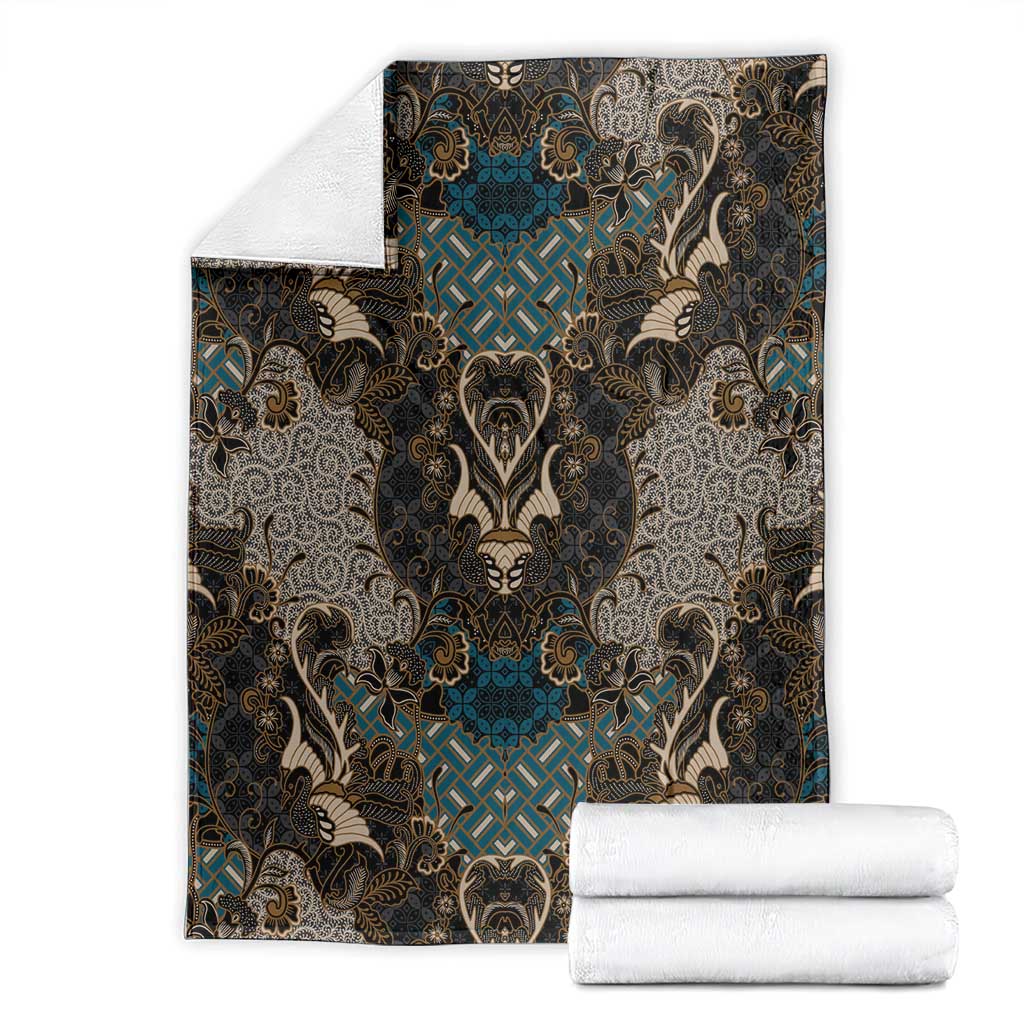 Madiba Nelson Mandela Blanket Indonesia Batik Black - Wonder Print Shop