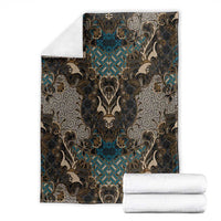 Madiba Nelson Mandela Blanket Indonesia Batik Black - Wonder Print Shop