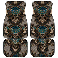 Madiba Nelson Mandela Car Mats Indonesia Batik Black - Wonder Print Shop
