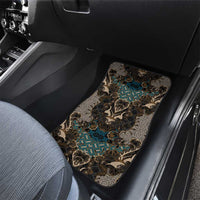 Madiba Nelson Mandela Car Mats Indonesia Batik Black - Wonder Print Shop