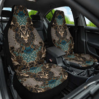 Madiba Nelson Mandela Car Seat Cover Indonesia Batik Black - Wonder Print Shop