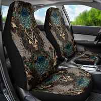 Madiba Nelson Mandela Car Seat Cover Indonesia Batik Black - Wonder Print Shop