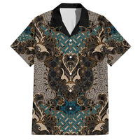 Madiba Nelson Mandela Hawaiian Shirt Indonesia Batik Black - Wonder Print Shop