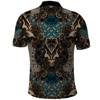 Madiba Nelson Mandela Polo Shirt Indonesia Batik Black - Wonder Print Shop