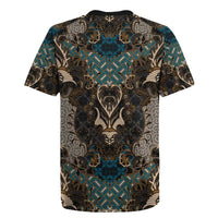 Madiba Nelson Mandela Rugby Jersey Indonesia Batik Black - Wonder Print Shop