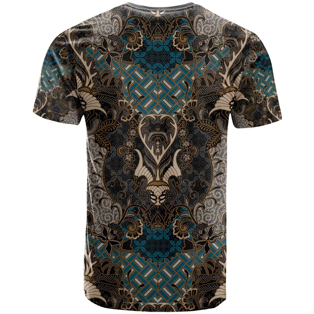 Madiba Nelson Mandela T Shirt Indonesia Batik Black - Wonder Print Shop