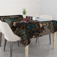 Madiba Nelson Mandela Tablecloth Indonesia Batik Black - Wonder Print Shop