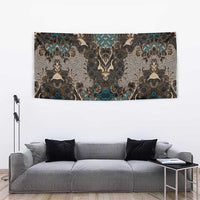 Madiba Nelson Mandela Tapestry Indonesia Batik Black - Wonder Print Shop