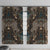 Madiba Nelson Mandela Window Curtain Indonesia Batik Black - Wonder Print Shop