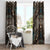 Madiba Nelson Mandela Window Curtain Indonesia Batik Black - Wonder Print Shop