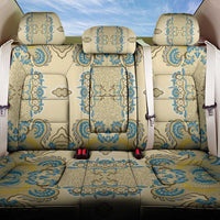 Madiba Nelson Mandela Back Car Seat Cover Indonesia Batik Yellow Bule - Wonder Print Shop