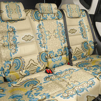 Madiba Nelson Mandela Back Car Seat Cover Indonesia Batik Yellow Bule - Wonder Print Shop