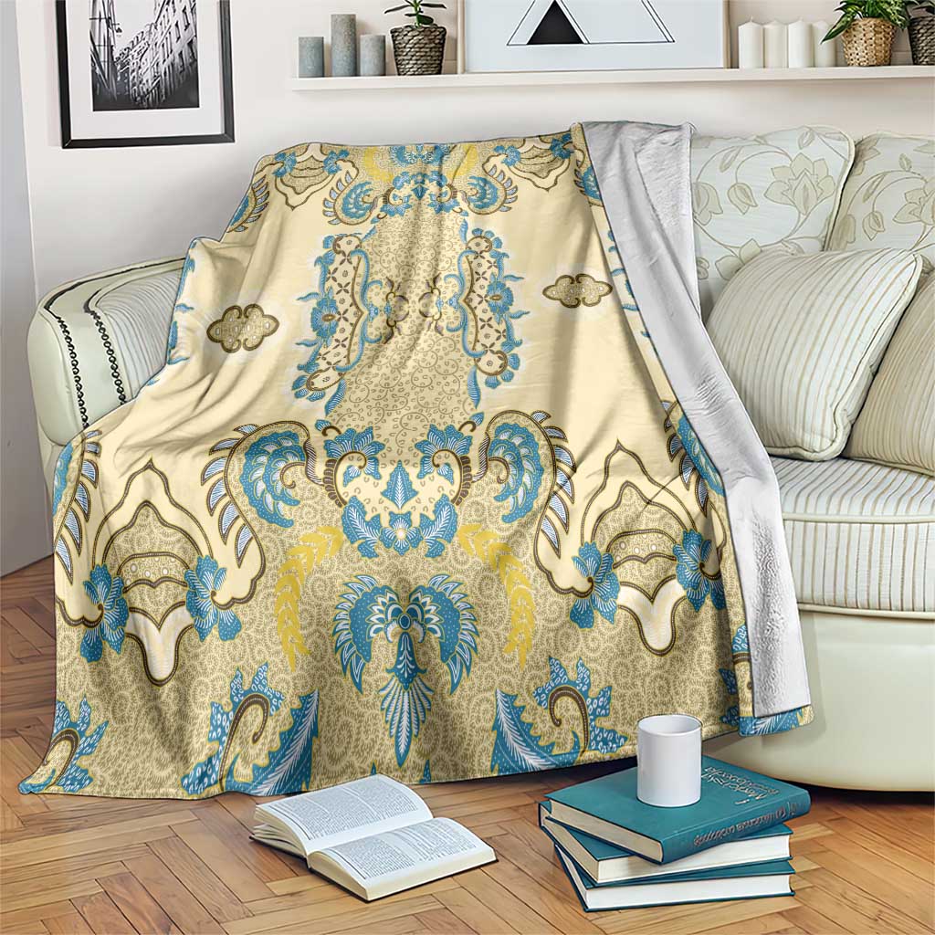 Madiba Nelson Mandela Blanket Indonesia Batik Yellow Bule - Wonder Print Shop