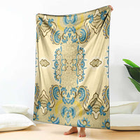 Madiba Nelson Mandela Blanket Indonesia Batik Yellow Bule - Wonder Print Shop