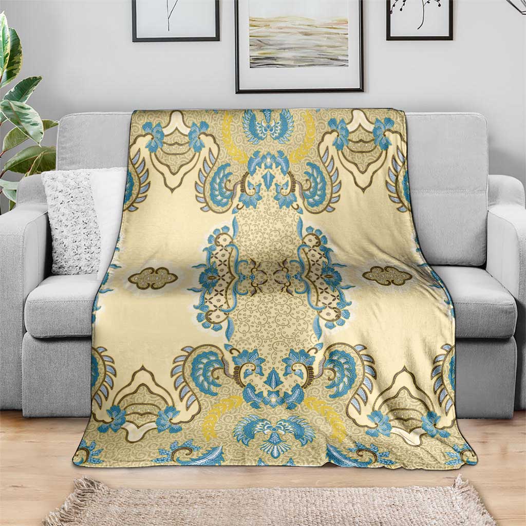 Madiba Nelson Mandela Blanket Indonesia Batik Yellow Bule - Wonder Print Shop