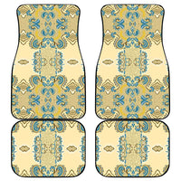 Madiba Nelson Mandela Car Mats Indonesia Batik Yellow Bule - Wonder Print Shop