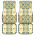 Madiba Nelson Mandela Car Mats Indonesia Batik Yellow Bule - Wonder Print Shop
