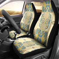 Madiba Nelson Mandela Car Seat Cover Indonesia Batik Yellow Bule - Wonder Print Shop