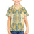 Madiba Nelson Mandela Family Matching Off Shoulder Short Dress and Hawaiian Shirt Indonesia Batik Yellow Bule - Wonder Print Shop