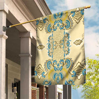 Madiba Nelson Mandela Garden Flag Indonesia Batik Yellow Bule - Wonder Print Shop