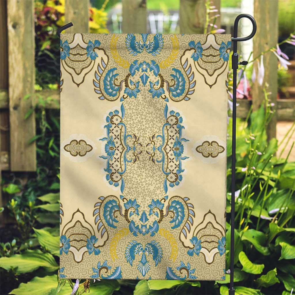 Madiba Nelson Mandela Garden Flag Indonesia Batik Yellow Bule - Wonder Print Shop