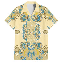 Madiba Nelson Mandela Hawaiian Shirt Indonesia Batik Yellow Bule - Wonder Print Shop