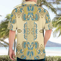 Madiba Nelson Mandela Hawaiian Shirt Indonesia Batik Yellow Bule - Wonder Print Shop