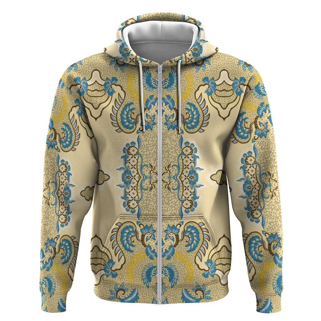 Madiba Nelson Mandela Hoodie Indonesia Batik Yellow Bule - Wonder Print Shop