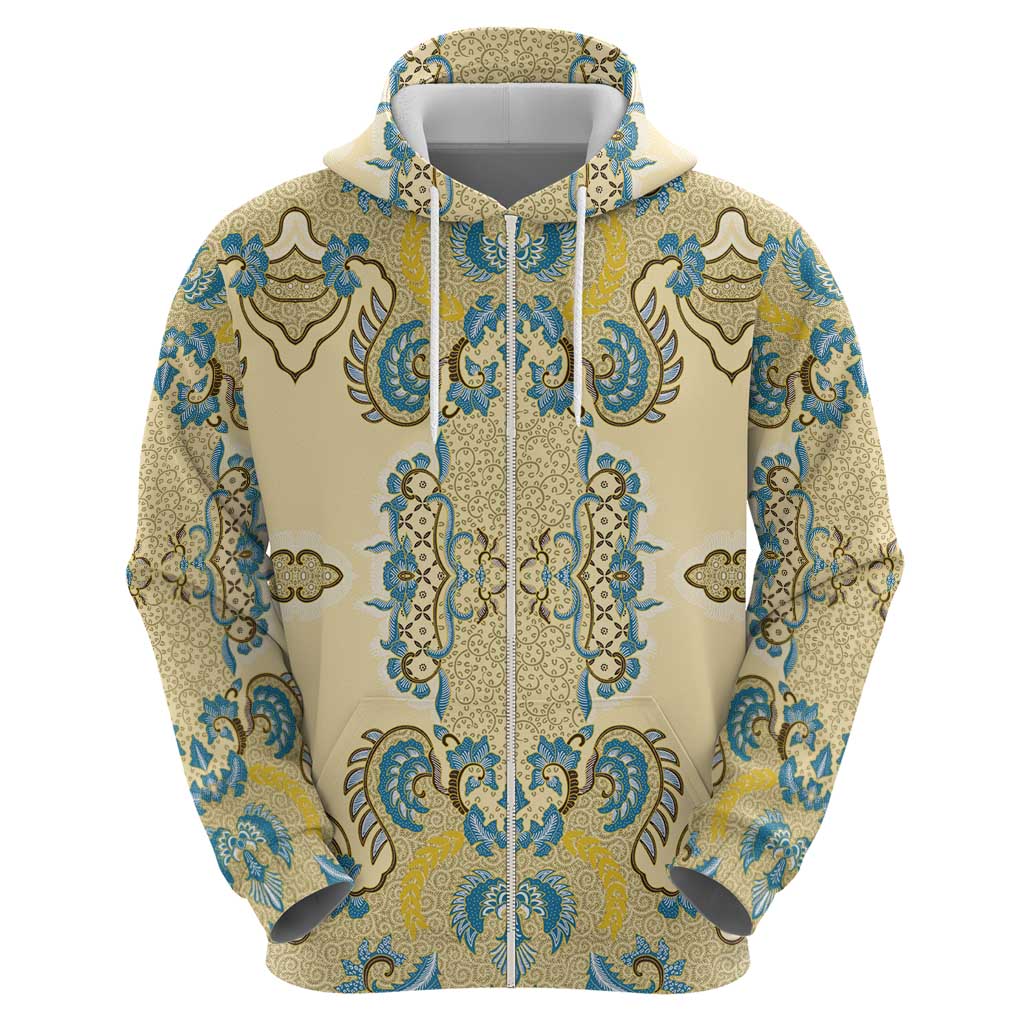 Madiba Nelson Mandela Hoodie Indonesia Batik Yellow Bule - Wonder Print Shop