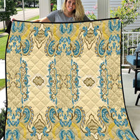 Madiba Nelson Mandela Quilt Indonesia Batik Yellow Bule - Wonder Print Shop