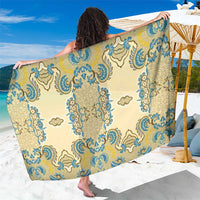 Madiba Nelson Mandela Sarong Indonesia Batik Yellow Bule - Wonder Print Shop