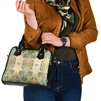 Madiba Nelson Mandela Shoulder Handbag Indonesia Batik Yellow Bule - Wonder Print Shop