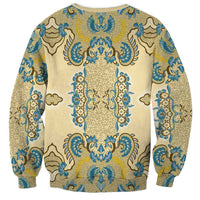 Madiba Nelson Mandela Sweatshirt Indonesia Batik Yellow Bule - Wonder Print Shop