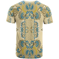 Madiba Nelson Mandela T Shirt Indonesia Batik Yellow Bule - Wonder Print Shop