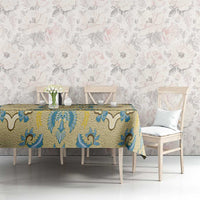 Madiba Nelson Mandela Tablecloth Indonesia Batik Yellow Bule - Wonder Print Shop