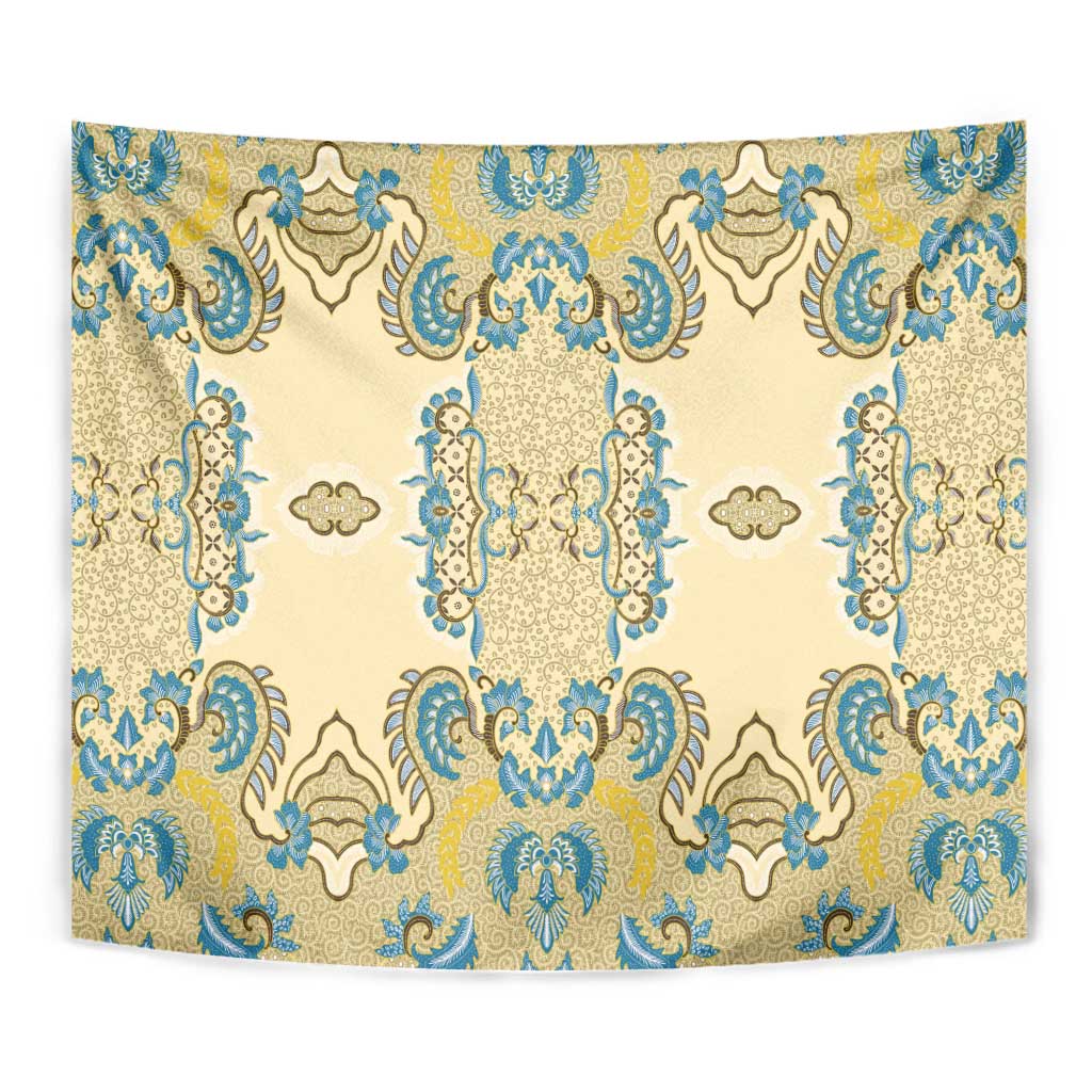 Madiba Nelson Mandela Tapestry Indonesia Batik Yellow Bule - Wonder Print Shop