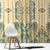Madiba Nelson Mandela Window Curtain Indonesia Batik Yellow Bule - Wonder Print Shop