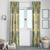 Madiba Nelson Mandela Window Curtain Indonesia Batik Yellow Bule - Wonder Print Shop