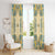 Madiba Nelson Mandela Window Curtain Indonesia Batik Yellow Bule - Wonder Print Shop