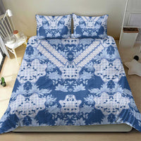 Indonesia Javanese Batik Bedding Set Nelson Mandela Madiba Blue - Wonder Print Shop