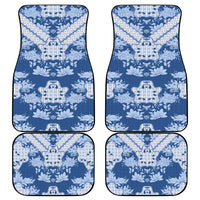 Indonesia Javanese Batik Car Mats Nelson Mandela Madiba Blue - Wonder Print Shop