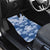 Indonesia Javanese Batik Car Mats Nelson Mandela Madiba Blue - Wonder Print Shop