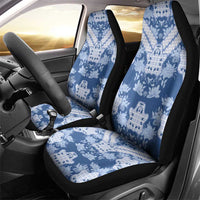 Indonesia Javanese Batik Car Seat Cover Nelson Mandela Madiba Blue - Wonder Print Shop