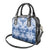 Indonesia Javanese Batik Shoulder Handbag Nelson Mandela Madiba Blue - Wonder Print Shop